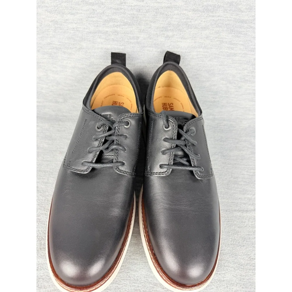 Samuel Hubbard Rafael Lace Up Shoes Mens 9.5 M Black Leather Sneakers
